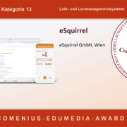 Comenius Siegel für eSquirrel