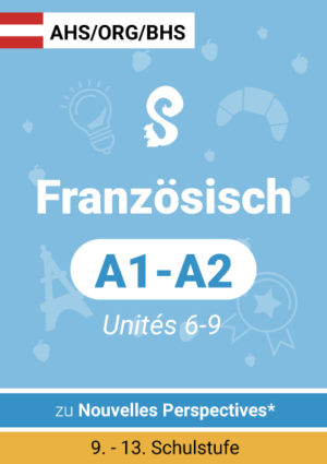 Nouvelles Perspectives A1-A2, unités 6-9